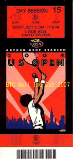 全米オープンテニス US OPENテニス チケット